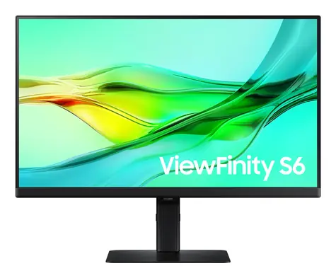 24" Samsung S24D604UAU czarny / Monitor / IPS / QHD 2560x1440 / 100Hz / Ethernet / HDMI + DP 1.4 / VESA