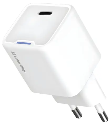 Colorway GaN 35W biały / Ładowarka / 1x USB-C / PD / PPS