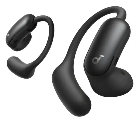 Anker Soundcore AeroFit 2 Pro czarne / Słuchawki bezprzewodowe / otwarte + ANC / BT 6.1 / LDAC / IP55