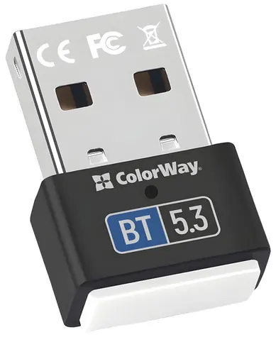 Colorway BT 5.3 / adapter Bluetooth / USB-A / Bluetooth 5.3