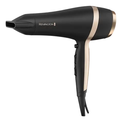 Suszarka do włosów Remington D6940GP Salon Smooth Black / 2100 W / 3 temperatury / 2 prędkości / jonizacja ceramiczna