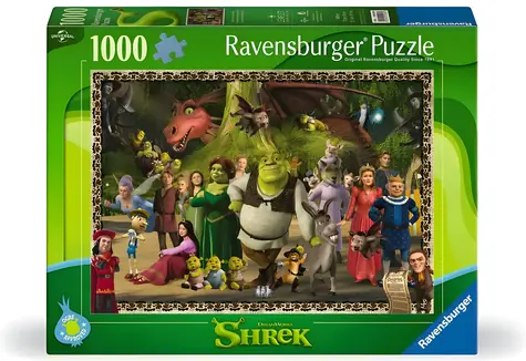 Puzzle Ravensburger Shrek: ponadczasowa klasyka / 1000 elementów / od 14 lat