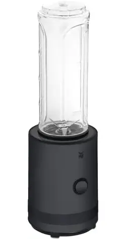 WMF KÜCHENminis Smoothie-to-go black / Blender do smoothie / 300 W / 0,6 l