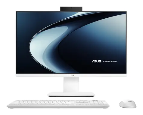 Asus V440VAK biały / komputer typu All-in-One / 23,8" FHD / Intel Core 3 100U 1,2 GHz / 8 GB DDR5 / dysk SSD 512 GB / W11H