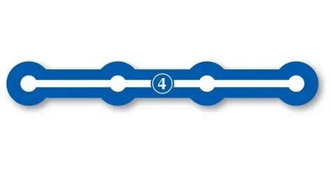 Boffin 6SC04 / Przewód jezdny / 4-stykowy