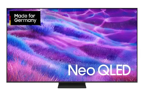 50-calowy Samsung GQ50QN80F czarny / Telewizor / 4K UHD / Neo QLED / HDR10+ / HDMI / USB / LAN / Wi-Fi / BT / CI+ / DVB-T2-C-S2 