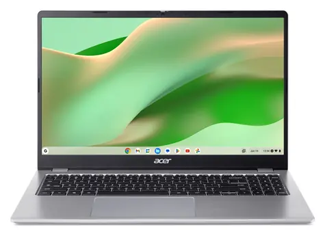 Acer Chromebook 315 (CB315-6H-34GY) srebrny / Chromebook / 15,6" FHD / Intel Core 3 N355 3,9 GHz / 8 GB / 128 GB eMMC