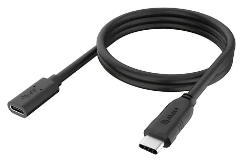 Akasa AK-CBUB70-12BK czarny / przedłużacz USB-C / 1,2 m / USB 3.2 Gen 2 / 10 Gbps