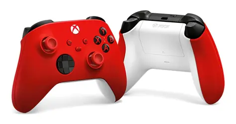 Kontroler bezprzewodowy do Xbox Series Pulse Red / Gamepad / Bluetooth / Wytrzymałość 40 godz.