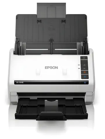 Epson WorkForce DS-530III / Skaner / A4 / 600 dpi / ADF dwustronny / 80 stron/min / USB 3.2