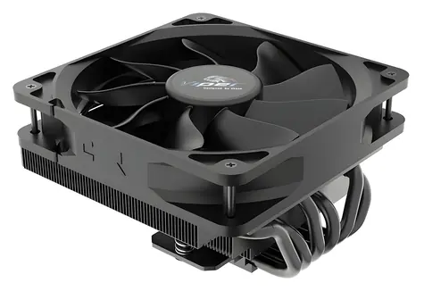 Akasa VIPER H6L / Chłodnica procesora / Niski profil 76 mm / TDP 165 W / PWM 120 mm / Intel LGA1851/1700/1200/115x + AMD AM5/AM4