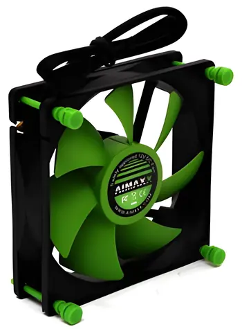 AIMAXX eNVicooler 9 PWM GreenWing / Fan / 92 mm / PWM / 600-2000 obr./min / 41 CFM / 4-pin