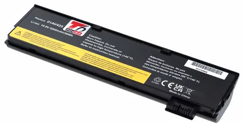 T6 Power do Lenovo ThinkPad T470, T480, T570, T580, P51s, P52s / Bateria do laptopa / 6 ogniw / 10,8 V / 5200 mAh