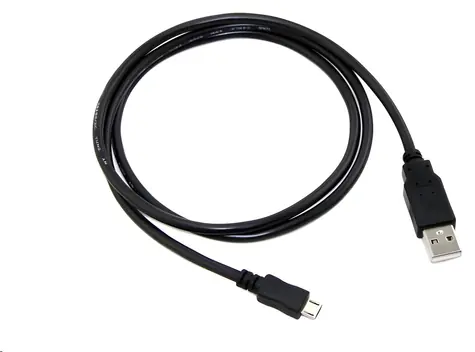 Kabel C-tech Micro USB 1 m czarny / USB 2.0 A (M) - Micro USB B (M)