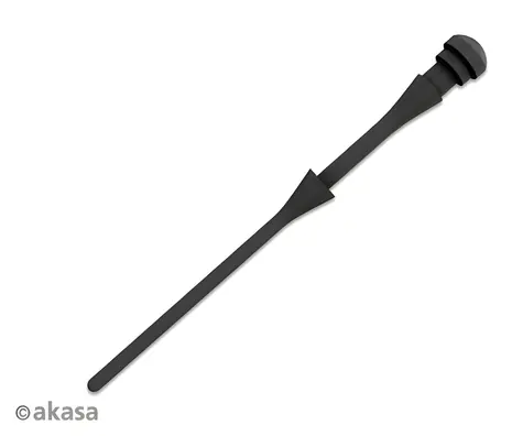 Akasa black / Podkładki antywibracyjne do wentylatorów / 60 szt. / 73,8 mm