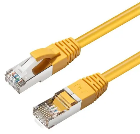 MicroConnect CAT6 S/FTP 1m żółty / LSZH