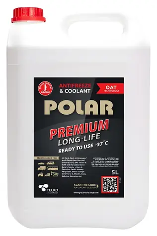 Płyn przeciw zamarzaniu Polar / Płyn przeciw zamarzaniu / 5 l