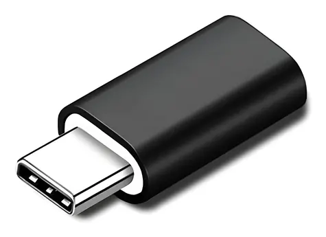 MicroConnect Lightning - USB-C czarny / Adapter