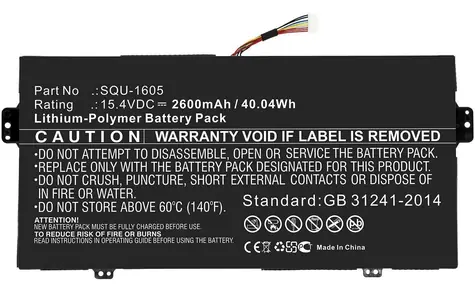 CoreParts czarny / Bateria do laptopa / Acer Swift SF713-51