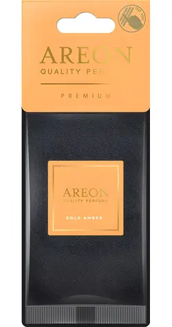 AREON Odświeżacz powietrza Premium Gold Amber / Odświeżacz powietrza do samochodu