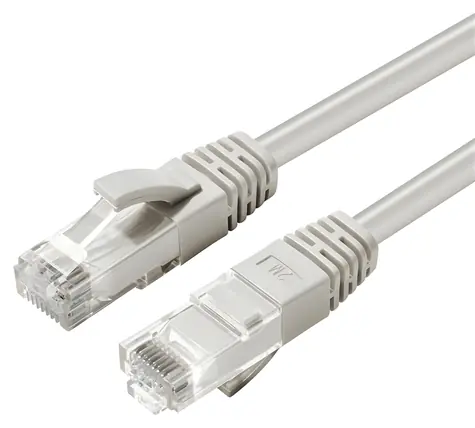MicroConnect CAT6a U/UTP 1m szary / LSZH