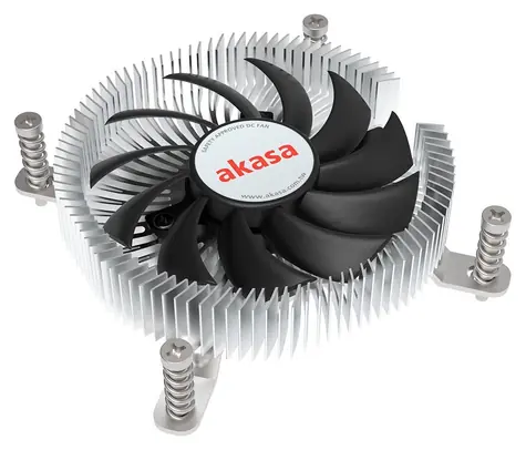 Akasa AK-CC6609EP01 / CPU cooler / LGA1700 / Thin Mini-ITX / 21.8 mm / TDP 35 W
