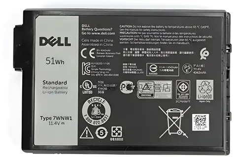 Akumulator DELL do Latitude 14 Rugged 5420 i 5424 oraz Extreme 7424 / 3-ogniwowy / 51 Wh / litowo- ION