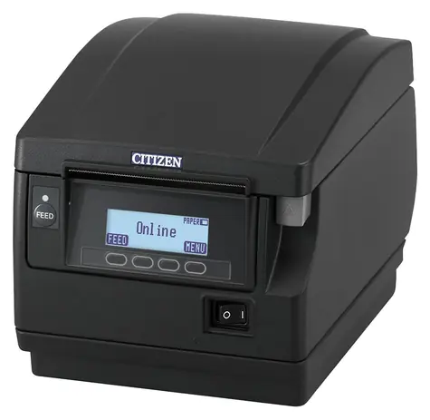 Citizen CT-S851III / Termiczna drukarka POS / 83 mm / 203 dpi / gilotyna / wyświetlacz