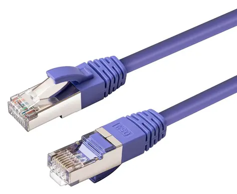 MicroConnect CAT6 S/FTP 5m fioletowy / Kabel sieciowy / LSZH