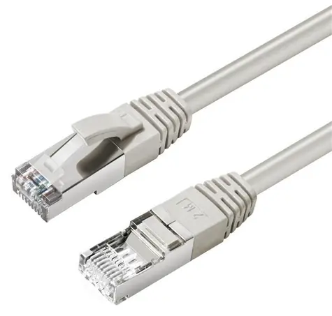 MicroConnect CAT6 S/FTP 0,25 m szary / LSZH