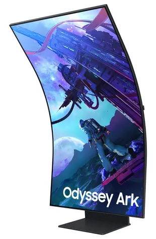 55" Samsung Odyssey Ark S55CG970NU czarny / Monitor / VA / 4K UHD / 165 Hz / HDR10+ Gaming