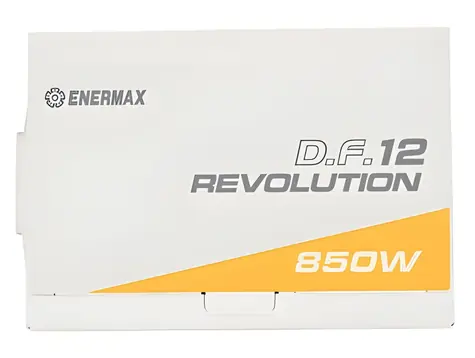 Enermax Revolution DF12 biały / Zasilacz / 850W / ATX 3.1 / 80PLUS Gold / W pełni modułowy