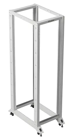 Lanberg Open Rack 42U szary / Szafa rack / 19" / Szerokość 600 mm / Głębokość 1000 mm / Nośność 600 kg