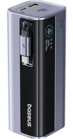 Baseus EnerGeek GR11 szary / Power bank / 10000 mAh / 100W