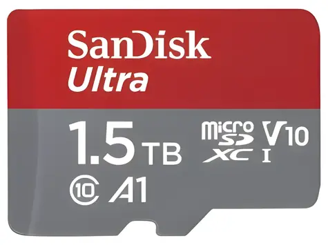 SanDisk Ultra microSDXC 1,5 TB / karta pamięci microSD / UHS-I / odczyt: do 150 MB/s / A1