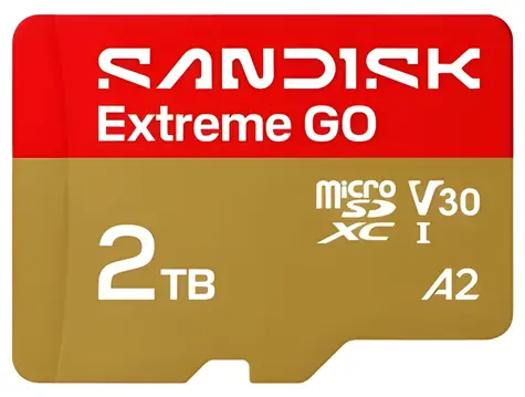 SanDisk Extreme GO microSDXC 1,5 TB / Karta pamięci / odczyt 240 MB/s / zapis 160 MB/s