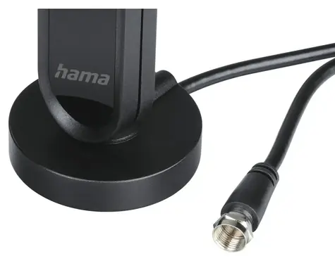Aktywna antena HAMA DAB/DAB+ / Antena wewnętrzna / FM / 30 dB / Pasmo III+L