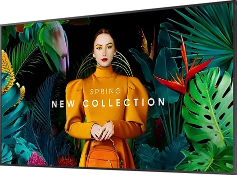 75" Samsung QM75C czarny / Profesjonalny wyświetlacz / VA / 4K UHD 3840×2160 / 500 cd/m2 / 24/7 / 3x HDMI 2.0