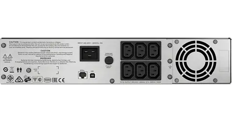 APC SMART-UPS C 2000VA LCD RM 2U / Zasilacz awaryjny UPS / 2000 VA / 1300 W / 230 V / Line interactive