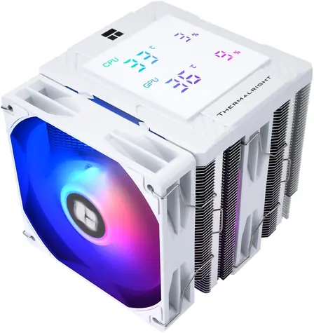 ThermalRight Peerless Assassin 120 Digital ARGB biały / chłodzenie procesora / 120 mm / Intel + AMD