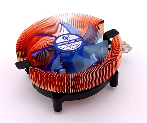 Primecooler PC-HC5+ / chłodzenie procesora / niebieska dioda LED / rdzeń miedziany / HyperCool