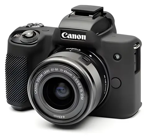Easy Cover Reflex Silic do Canon M50 czarny / Etui