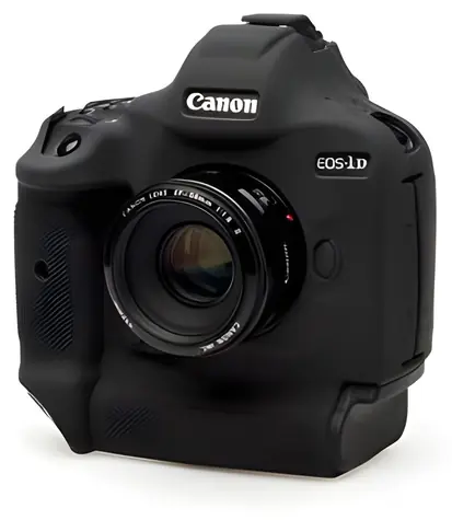 Etui EasyCover Canon EOS R50 czarne / silikonowe