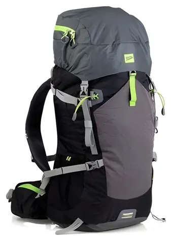 Spokey LUKLA czarno-szaro-zielony / Plecak / 50 l