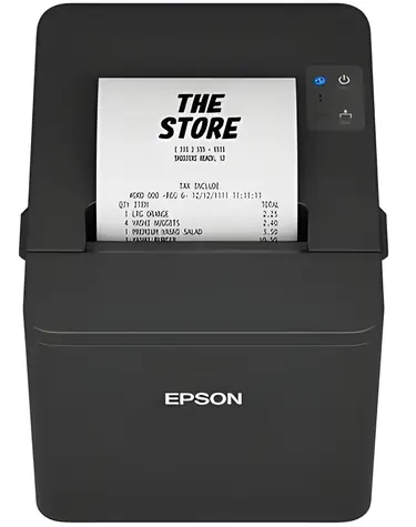 Epson TM-T20IV USB+RS-232 czarny / Termiczna drukarka paragonów / USB / RS-232