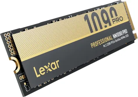 Lexar NM1090 PRO 4TB / SSD / M.2 2280 / PCIe Gen5 NVMe / odczyt: 14 000 MB/s / zapis: 13 000 MB/s