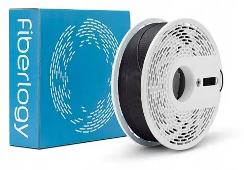 Fiberlogy PCTG+GF czarny / Filament do druku / 1,75 mm / 0,75 kg