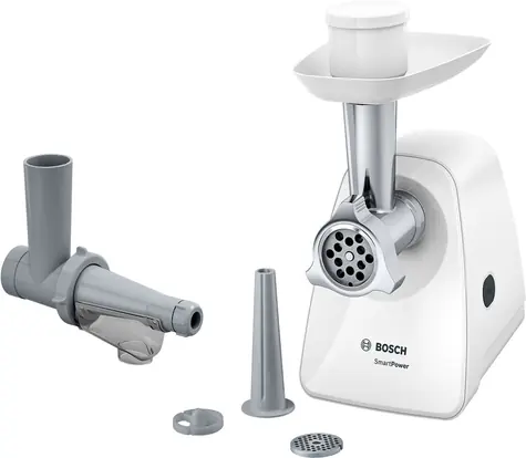 BOSCH MFW2515W biały / Maszynka do mięsa / 350 W / 1,7 kg/min