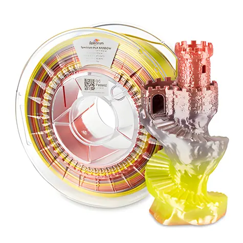 Spectrum PLA Silk Rainbow mieszanka ziemi / Filament / 1000 g