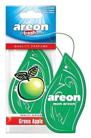 AREON Mon Classic Zielone Apple / Odświeżacz powietrza do samochodu
